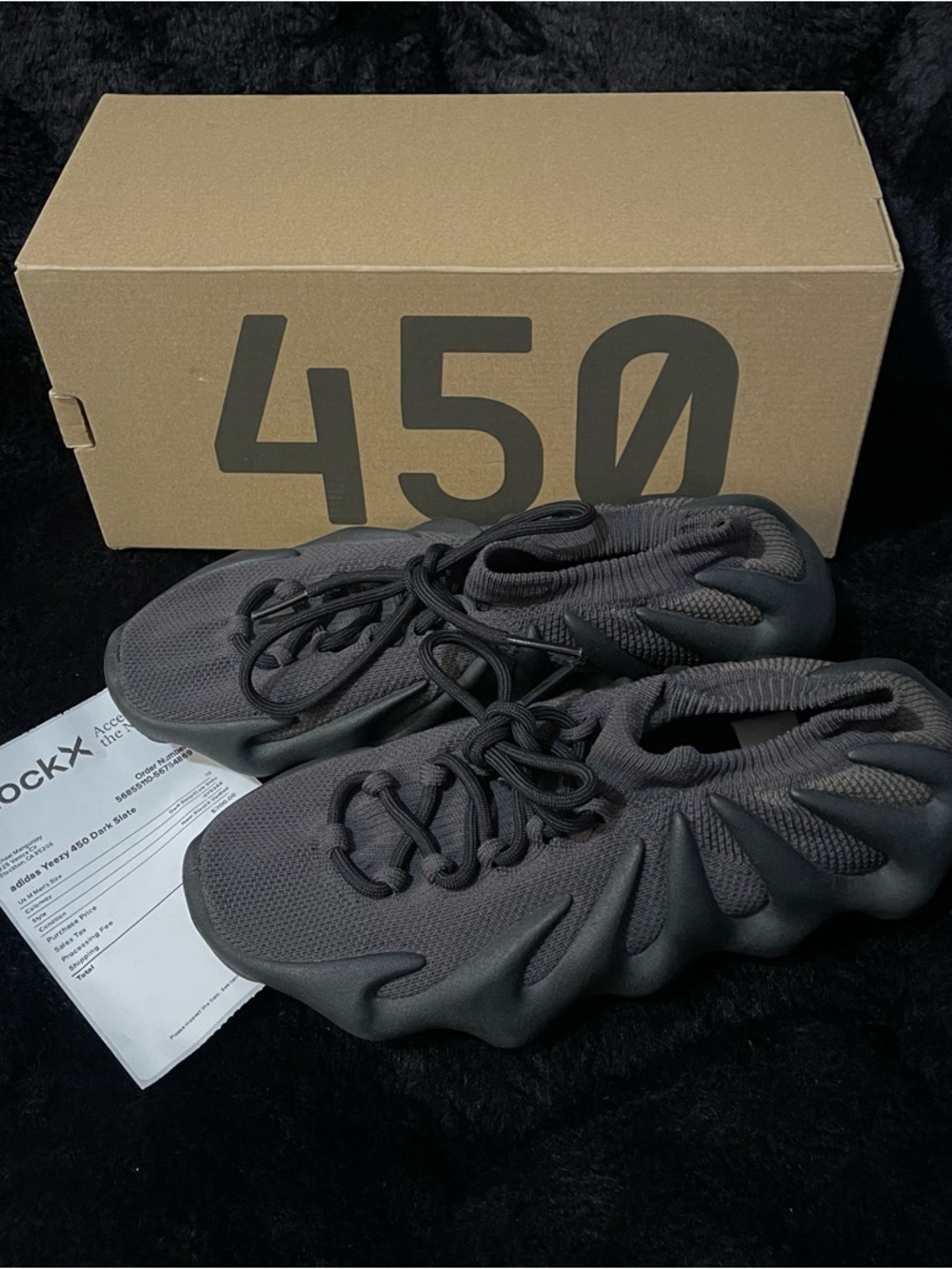 Adidas Yeezy 450 dark slate size 10 men